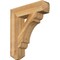 Ekena Millwork Olympic Craftsman Rough Sawn Bracket, Western Red Cedar, 6"W x 26"D x 30"H BKT06X26X30OLY04RWR - alternate 1